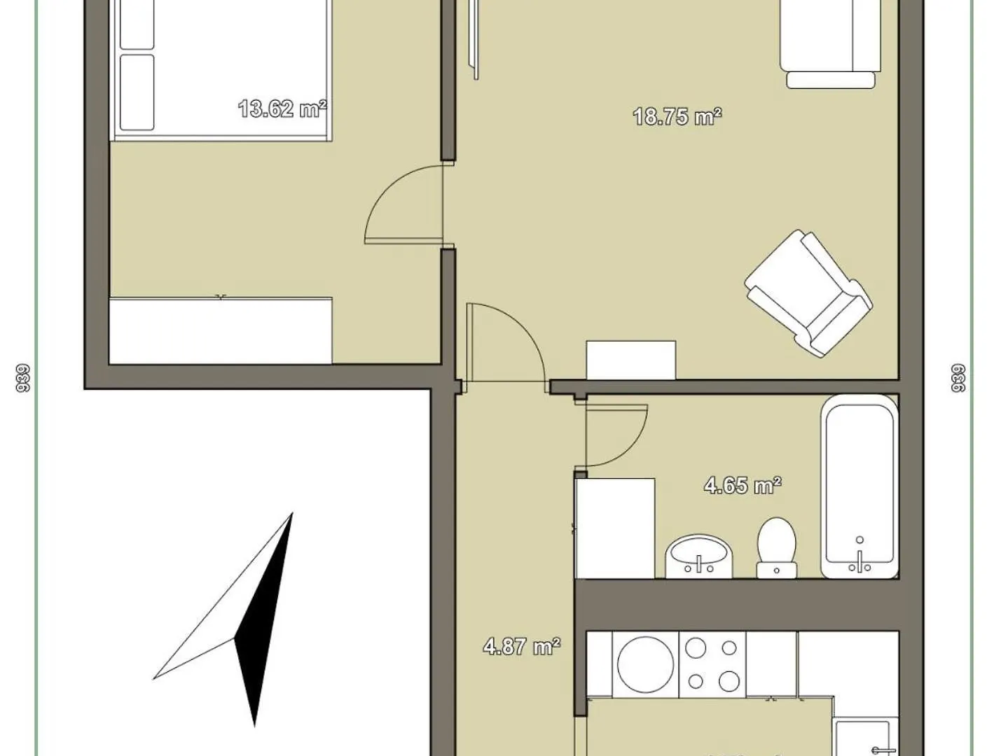 Expo-Basel-Ch Apt, Amazon Prime Video, Wifi, Coffee & Tee, Popcorn, Kitchen 公寓